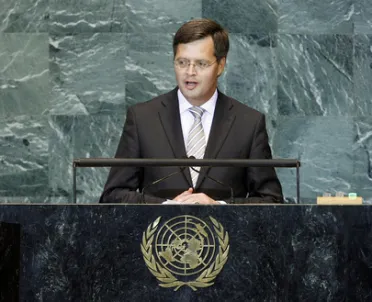 Portrait de (titres de civilité + nom) Son Excellence Jan Peter Balkenende (Premier Ministre), Pays-Bas