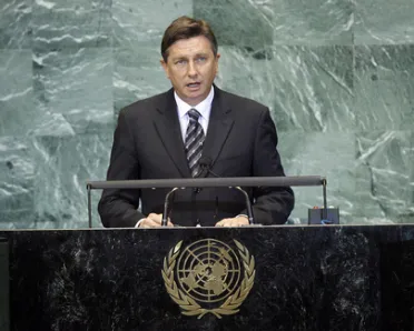 Portrait of His Excellency Borut Pahor (Prime Minister), Slovenia