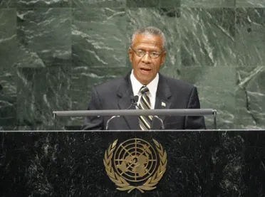 Portrait of His Excellency Tillman Thomas (Prime Minister), Grenada