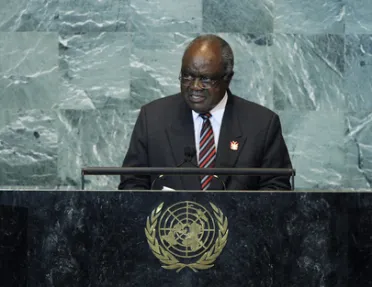 Portrait de (titres de civilité + nom) Son Excellence Hifikepunye Pohamba (Président), Namibie