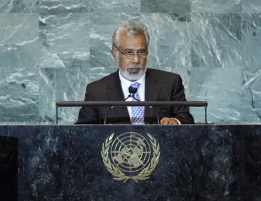 Portrait of His Excellency Kay Rala Xanana Gusmão (Prime Minister), Timor-Leste