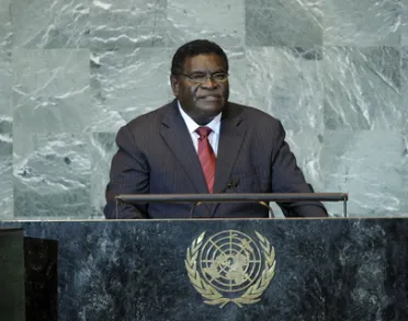 Portrait de (titres de civilité + nom) Son Excellence Danny Philip (Premier Ministre), Îles Salomon
