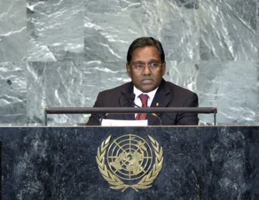 Portrait de (titres de civilité + nom) Son Excellence Mohamed Waheed (Vice-président), Maldives