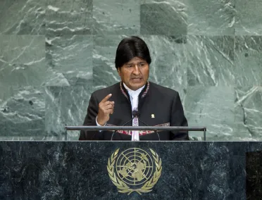 Portrait of His Excellency Evo Morales Ayma (President), Bolivia (Plurinational State of)