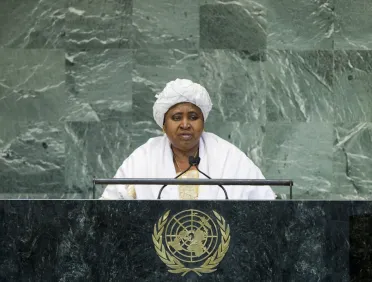 Portrait of H.E. Mrs. Isatou Njie-Saidy (Vice-President), Gambia (Republic of The)