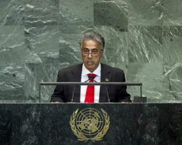 Portrait of His Excellency Arvin Boolell (Minister for Foreign Affairs), Mauritius