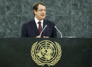 Portrait de (titres de civilité + nom) Son Excellence Nicos Anastasiades (Président), Chypre