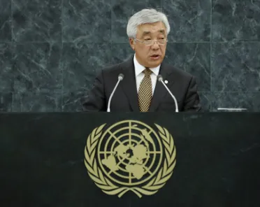 Portrait of His Excellency Erlan A. Idrissov (Minister for Foreign Affairs), Kazakhstan