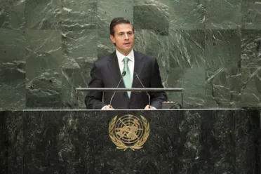 Portrait de (titres de civilité + nom) Son Excellence Enrique Peña Nieto (Président), Mexique