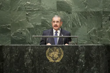 Portrait de (titres de civilité + nom) Son Excellence Danilo Medina Sánchez (Président), République dominicaine