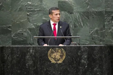 Portrait de (titres de civilité + nom) Son Excellence Ollanta HUMALA TASSO (Président), Pérou