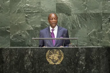 Portrait of His Excellency Alpha Condé (Permanent Representative to the United Nations), Guinea