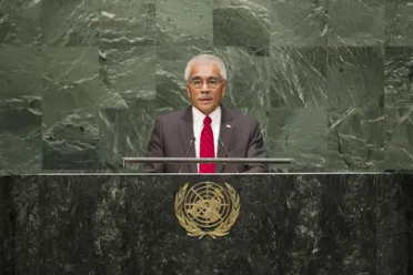 Portrait de (titres de civilité + nom) Son Excellence Anote Tong (Président), Kiribati