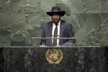 Portrait de (titres de civilité + nom) Son Excellence Salva Kiir (Président), Soudan du Sud