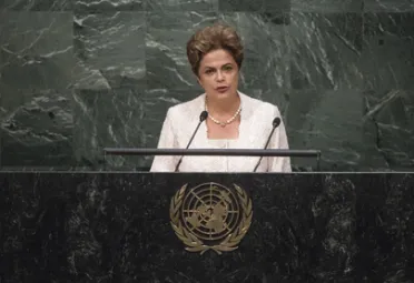 Portrait de (titres de civilité + nom) Son Excellence Dilma Rousseff (Président), Brésil