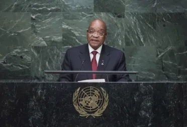 Portrait de (titres de civilité + nom) Son Excellence Jacob Zuma (Président), Afrique du Sud