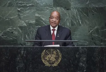 Portrait of His Excellency Jacob Zuma (President), South Africa