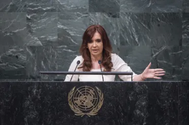 Portrait of H.E. Mrs. Cristina Fernández de Kirchner (President), Argentina