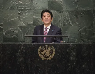 Portrait of His Excellency Shinzo Abe (Prime Minister), Japan