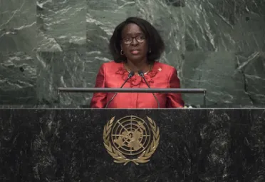 Portrait of H.E. Mrs. Clarice Modeste-Curwen (Minister for Foreign Affairs), Grenada