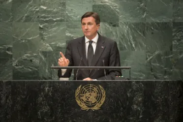 Portrait de (titres de civilité + nom) Son Excellence Borut Pahor (Président), Slovénie