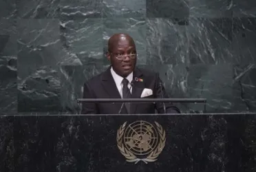 Portrait de (titres de civilité + nom) Son Excellence José Mário Vaz (Président), Guinée Bissau
