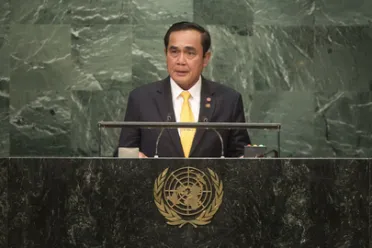 Portrait de (titres de civilité + nom) Son Excellence General Prayut Chan-o-cha (Premier Ministre), Thaïlande