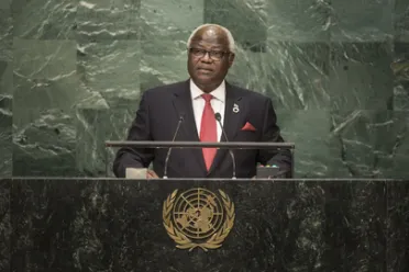 Portrait de (titres de civilité + nom) Son Excellence Ernest Bai Koroma (Président), Sierra Leone