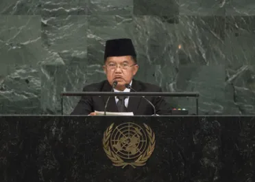 Portrait de (titres de civilité + nom) Son Excellence Jusuf Kalla (Vice-président), Indonésie