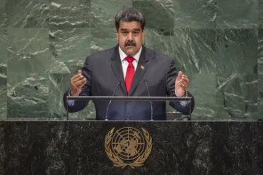 Portrait de (titres de civilité + nom) Son Excellence Nicolás Maduro Moros (Président), Venezuela (République bolivarienne du)