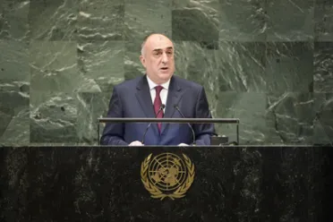 Portrait de (titres de civilité + nom) Son Excellence Elmar Maharram oglu Mammadyarov (Ministre des affaires étrangères), Azerbaïdjan