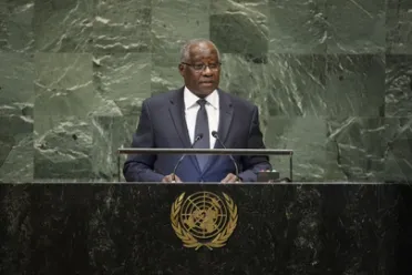 Portrait de (titres de civilité + nom) Son Excellence Mamadi Touré (Ministre des affaires étrangères), Guinée