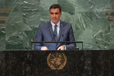 Portrait de (titres de civilité + nom) Son Excellence Pedro Sánchez Pérez-Castejón (Président du Gouvernement), Espagne