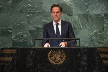 Portrait de (titres de civilité + nom) Son Excellence Mark Rutte (Premier Ministre), Pays-Bas