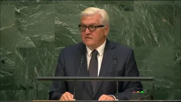 Portrait of His Excellency Frank-Walter Steinmeier (Minister for Foreign Affairs), Germany