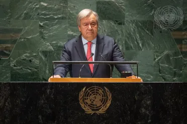 Фото (ранг, имя) Е.П. Антониу Гутерриш (Генеральный секретарь), Генеральный секретарь Организации Объединенных Наций