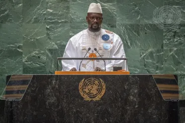 Фото (ранг, имя) Е.П. Мамади Думбуя (Президент), Гвинея