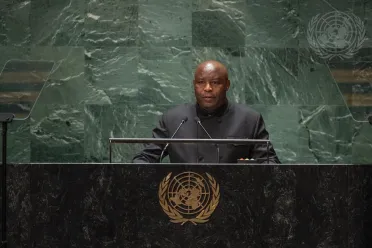 Portrait de (titres de civilité + nom) Son Excellence Evariste Ndayishimiye (Président), Burundi