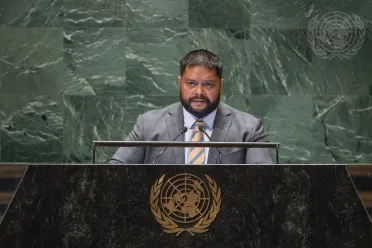 Portrait de (titres de civilité + nom) Son Excellence Russ Kun (Président), Nauru