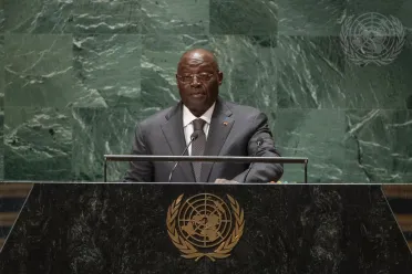 Portrait de (titres de civilité + nom) Son Excellence Tiémoko Meyliet Kone (Vice-président), Côte D’Ivoire