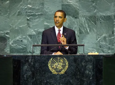 Portrait de (titres de civilité + nom) Son Excellence Barack Obama (Président), États-Unis d‘Amérique