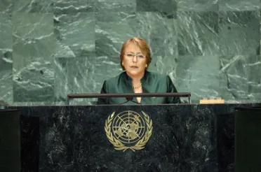 Portrait of Her Excellency Michelle Bachelet Jeria (President), Chile