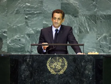 Portrait of His Excellency Nicolas Sarkozy (President), France