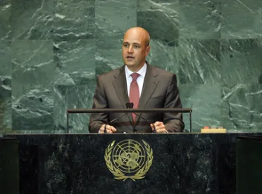 Portrait of His Excellency Fredrik Reinfeldt (Prime Minister), Sweden
