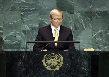 Portrait of His Excellency Kevin Rudd (Prime Minister), Australia
