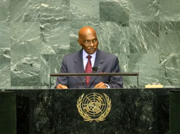 Portrait of His Excellency Abdoulaye Wade (President), Senegal