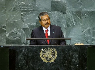 Portrait of His Excellency Johnson Toribiong (President), Palau