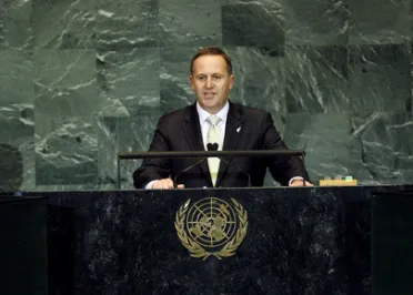 Portrait of His Excellency John Key (Prime Minister), New Zealand