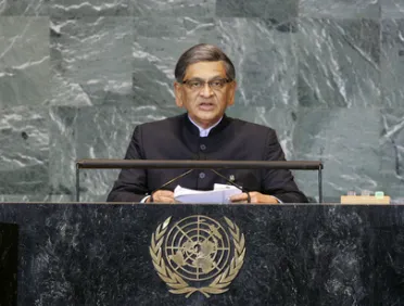 Portrait of His Excellency S. M. Krishna (Minister for External Affairs), India