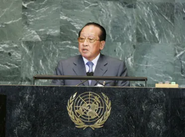 Portrait of His Excellency Hor Namhong (Deputy Prime Minister), Cambodia